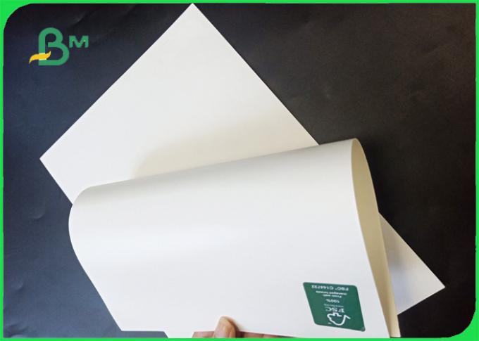 120gsm Good stiffness water resistance Lunch Box paper for food packing