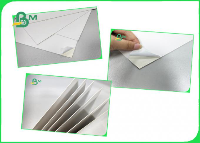 FSC & ISO Two Sides White Color Card Board With 1mm 1.2mm 1.5mm High Whiteness