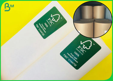 100 ٪ العذراء لب الورق القابل لإعادة الاستخدام الأبيض كرافت ورقة لصنع أكياس الورق