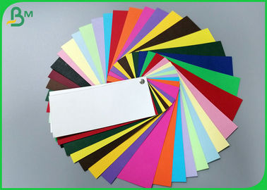 210GSM لب الورق غير المطلي اللون لصنع مواد DIY صديقة للبيئة