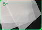 24GSM 28GSM ورقة طبيعة أبيض Glassine ، اثنين من ورق تغليف غلاف Glassine المغلفة الجانبية