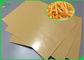 FDA Polythene 1 Side Coraft Kraft 140g PE Coated Paper for Fast Food Wrapping