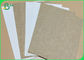240GSM 250GSM 300GSM White Craft Rolls &amp; Sheets Brown Back For Bags