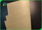 وافق FSC على 787 * 1092mm Brown Kraft Paper Sheet لصندوق الهدايا عالي القوة