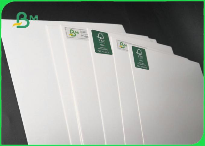 FSC Certified 215GSM 265GSM One Side White Clay Coated SBS Board For Printing