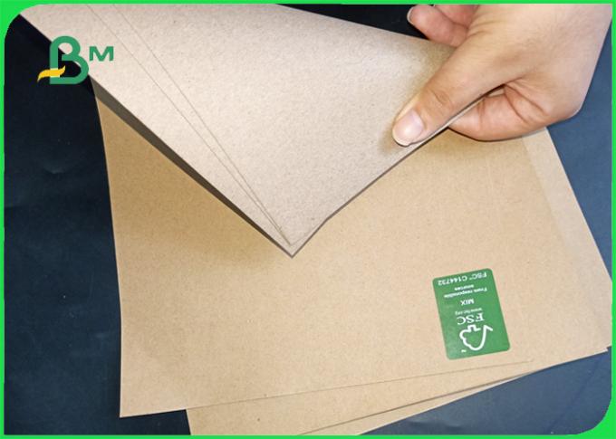 200gsm Pure Wood Pulp Smooth  Clean Sufface Brown Kraft Paper In Roll