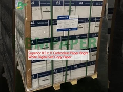 فوقية 8.5 × 11 الورق غير الكربوني الورق النسخ الرقمي الأبيض الساطع