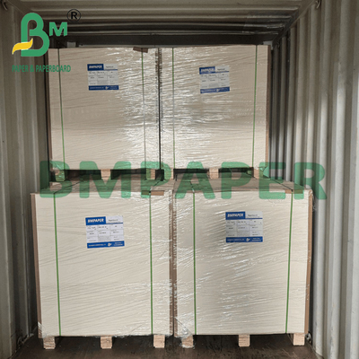 210g 70x100cm C1S مغلفة بالعاج الورق المقوى الأبيض للصندوق التجميلي