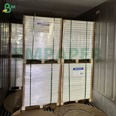 12 x 18 بوصة 300 غرام 350 غرام مغلفة 1 جانب ورق غلاف أبيض لوحة للطباعة الأوفست