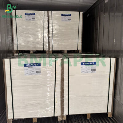 170-320gsm اللون الأبيض المطبع مع 15 ورق PE Cupstock في 70 × 100 سم