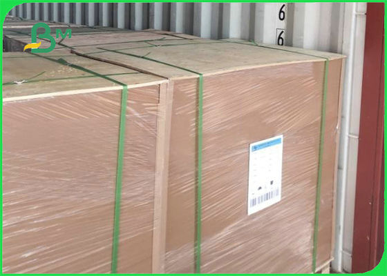 الغذاء الصف 300gsm + 15g PE براون ورقة قابلة لإعادة التدوير لصناديق الوجبات الخفيفة للماء