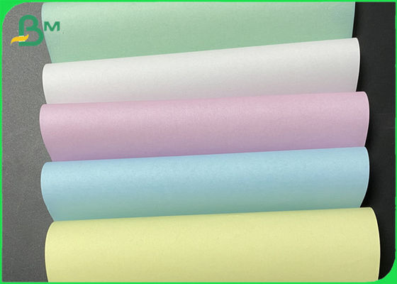 48 جرام من ورق النسخ غير الكربوني المستمر باللون الوردي والأزرق والأبيض لطباعة الفاتورة