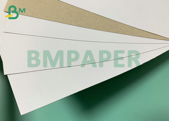 900mm Roll 350gsm 400gsm Claycoat Duplex Board للطباعة الجيدة للصندوق