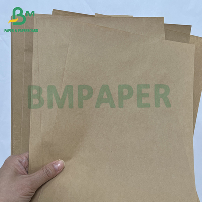 قوة عالية جيدة قابلة للتمدد 70 90 GSM ورق الكرافت البني مقاومة الانفجار