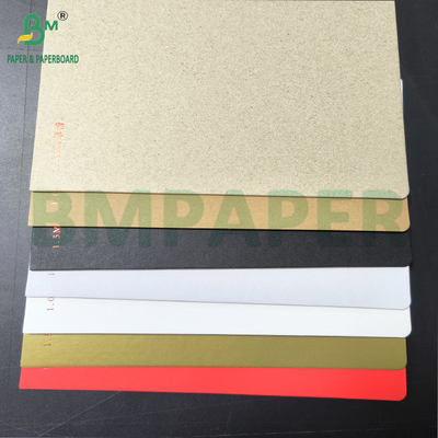 الورق المقوى الرمادي المصفوف بالورق الأسود الأبيض غير المغطى 1.8mm 2.0mm