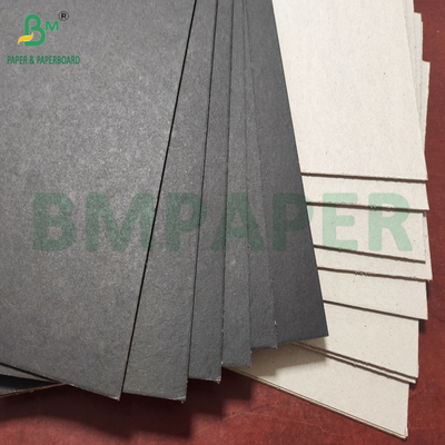 الورق المقوى الرمادي المصفوف بالورق الأسود الأبيض غير المغطى 1.8mm 2.0mm