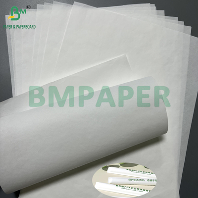 أداء الطباعة الجيد 24 28 GSM ورق تغليف صحي أبيض