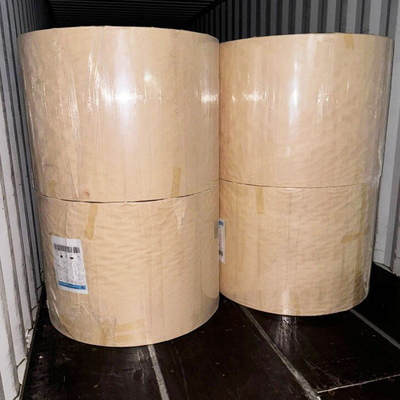 طباعة ناعمة قابلة للتخصيص 28 GSM الختم الحراري القش مصاص أسنان ورق تغليف