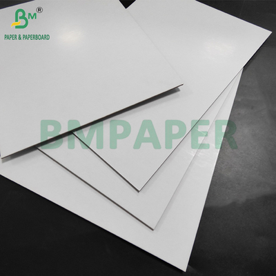 1 ملم بطاقة ورقية ملطخة بالطين الأبيض من جانبين للكترونيات 70 × 100 سم