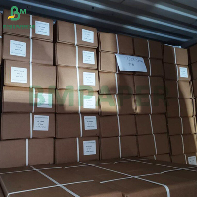 108 غرام 130 غرام ورق الطباعة بالدباغة الملونة للفقرات الملمعة غطاء مقط A0 الحجم 841mm X 50yards