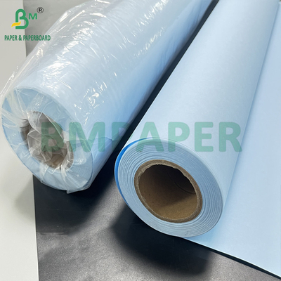 ورق المخطط غير المطلي مباشرة 20lb CAD ورق النموذج الورقية لفة 24 "× 300ft