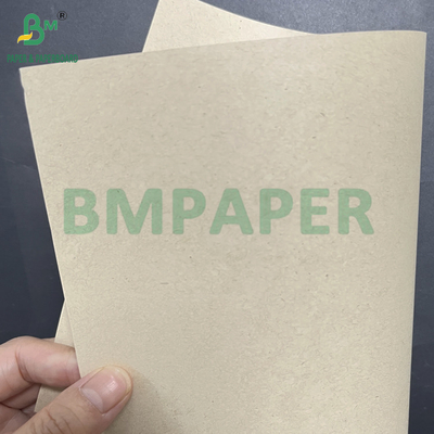 100 300 GSM ورق قصب السكر البني الخفيف القابل لإعادة التدوير
