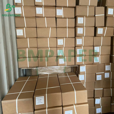 الورق الأبيض غير المغطى 20lb CAD Bond Paper للطباعة بالدبوس 36&quot; x 300&quot; 3 لفة لكل صندوق