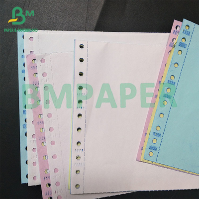 60GSM 75GSM ملونة غير الكربونية NCR ATM استلام الورق لفة CB CFB CF