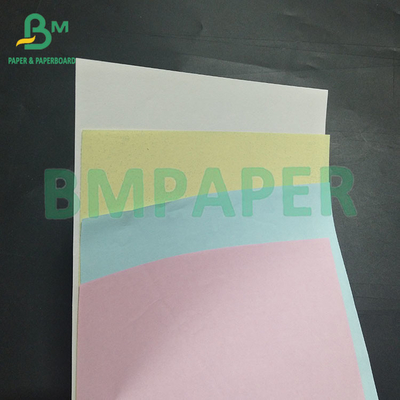60GSM 75GSM ملونة غير الكربونية NCR ATM استلام الورق لفة CB CFB CF