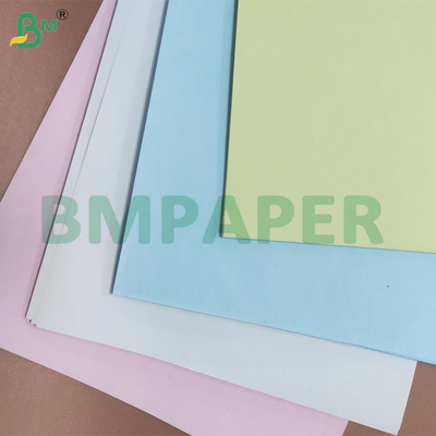 48-80 GSM الورق غير الكربوني الملون المغطى NCR للنشر والكتابة