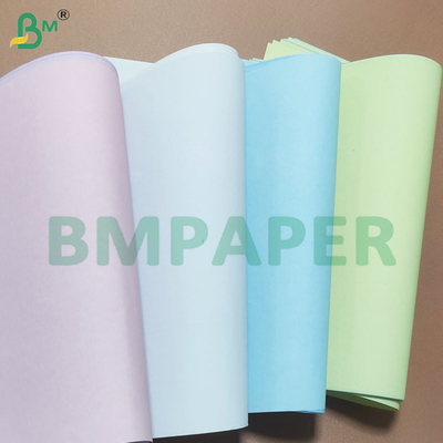 48-80 GSM الورق غير الكربوني الملون المغطى NCR للنشر والكتابة