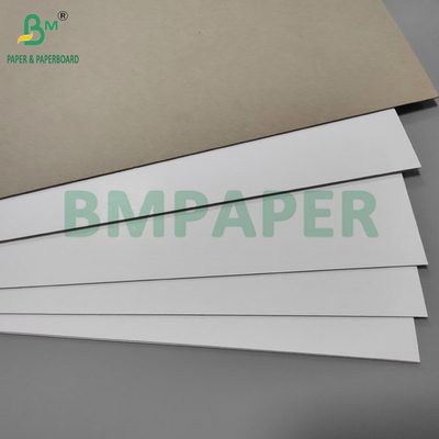 1.5MM 2MM اللوحة الرمادية الصلبة ذات الوجه الأبيض للتغليف الإلكتروني صلابة عالية