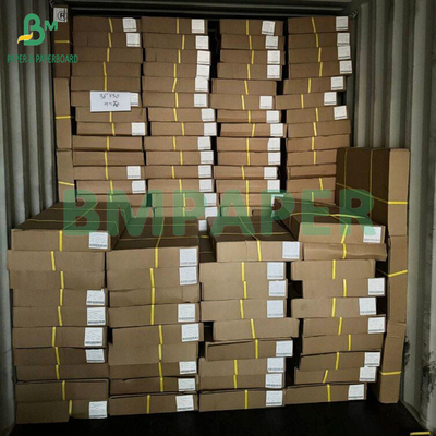 20LB الورق الأبيض غير المغطى CAD السندات للرسومات الهندسية 36 "* 150ft الألواح