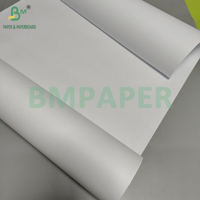20LB الورق الأبيض غير المغطى CAD السندات للرسومات الهندسية 36 "* 150ft الألواح