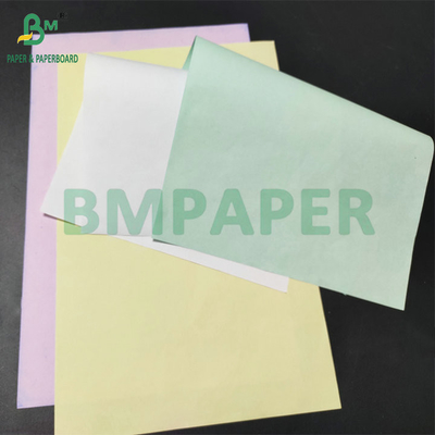 55gsm 75gsm CB CFB CF ورق NCR بلا كربون صورة سوداء أوراق موسعة 57x87cm