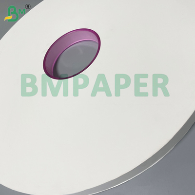 الورق الأبيض للفك الأسنان الغذائي 24 - 28GSM 26.5-32mm العرض البكر الخضروات القابلة للتحلل البيولوجي