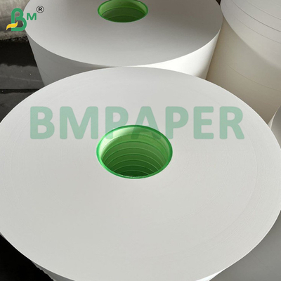 الورق الأبيض للفك الأسنان الغذائي 24 - 28GSM 26.5-32mm العرض البكر الخضروات القابلة للتحلل البيولوجي