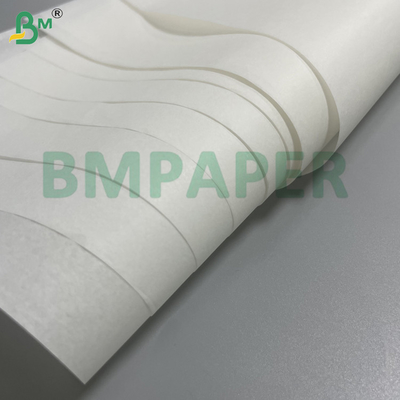 45g 50g Kit7 Kit8 سلامة الأغذية الورق المقاوم للدهون خالي من PFAS للتعبئة الغذائية المقلية