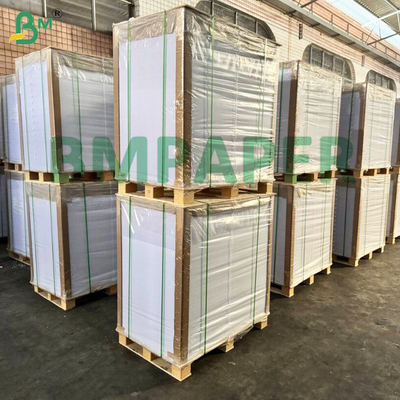 ورق بطاقات اللعب 280 غرام مواد مطبوعة نصف - ورق الورق المقوى الأبيض اللامع