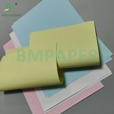 48-80gsm ورق NCR الخالي من الكربون 8.5 "× 11" الورق المجمّع ليزر & الطابعات الرقمية