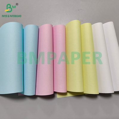 48-80gsm ورق NCR الخالي من الكربون 8.5 "× 11" الورق المجمّع ليزر & الطابعات الرقمية