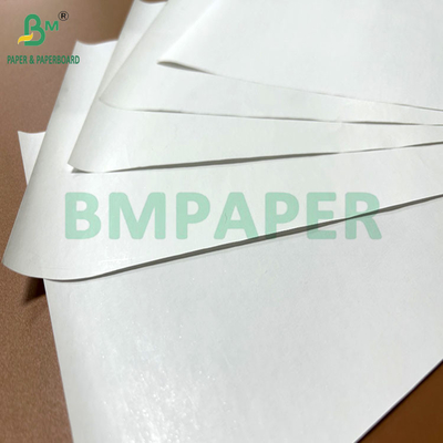 عرض اللف 440mm 450mm 48gram 55gram الورق الحراري الأبيض للطابعات POS