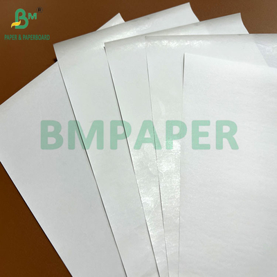 عرض اللف 440mm 450mm 48gram 55gram الورق الحراري الأبيض للطابعات POS