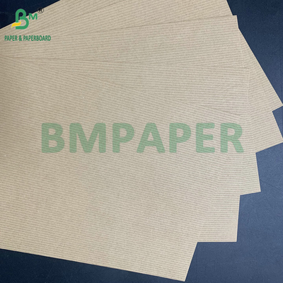 High Stiffness 40gsm 50gsm Brown Striped Kraft Paper For Packaging