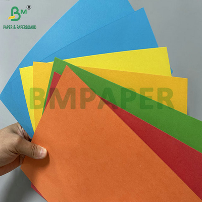 180جرام 220جرام الورق الزرقاء الصفراء الملونة للطباعة العادية 70 × 100 سم