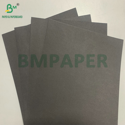 قوة جيدة الوزن الثقيل 350gsm 400gsm الورق المقوى الأسود لصندوق الهدايا