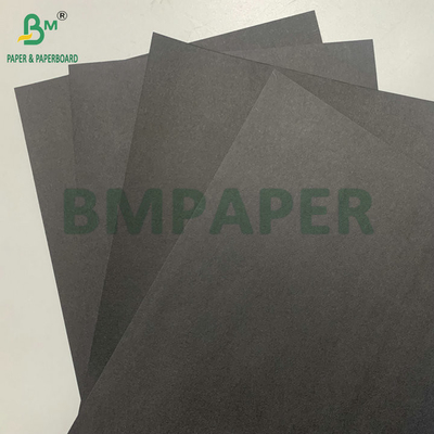 قوة جيدة الوزن الثقيل 350gsm 400gsm الورق المقوى الأسود لصندوق الهدايا