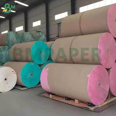 ورق رقائق نباتي 58gsm 60gsm لأنبوب الألياف الكيميائية 40 مم 61 مم