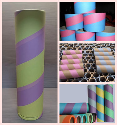 ورق رق شفاف ملون بوزن 40-100 جرام لصناعة بكرات الورق المقوى