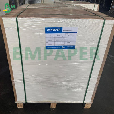 12pt 245gsm C1S الورق المقاوم للزيت للاتصال المباشر مع عبوات الأغذية